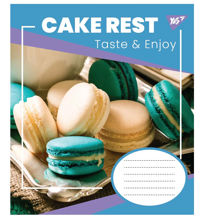 Зошит 60 кл. YES Cake rest, 765555 4