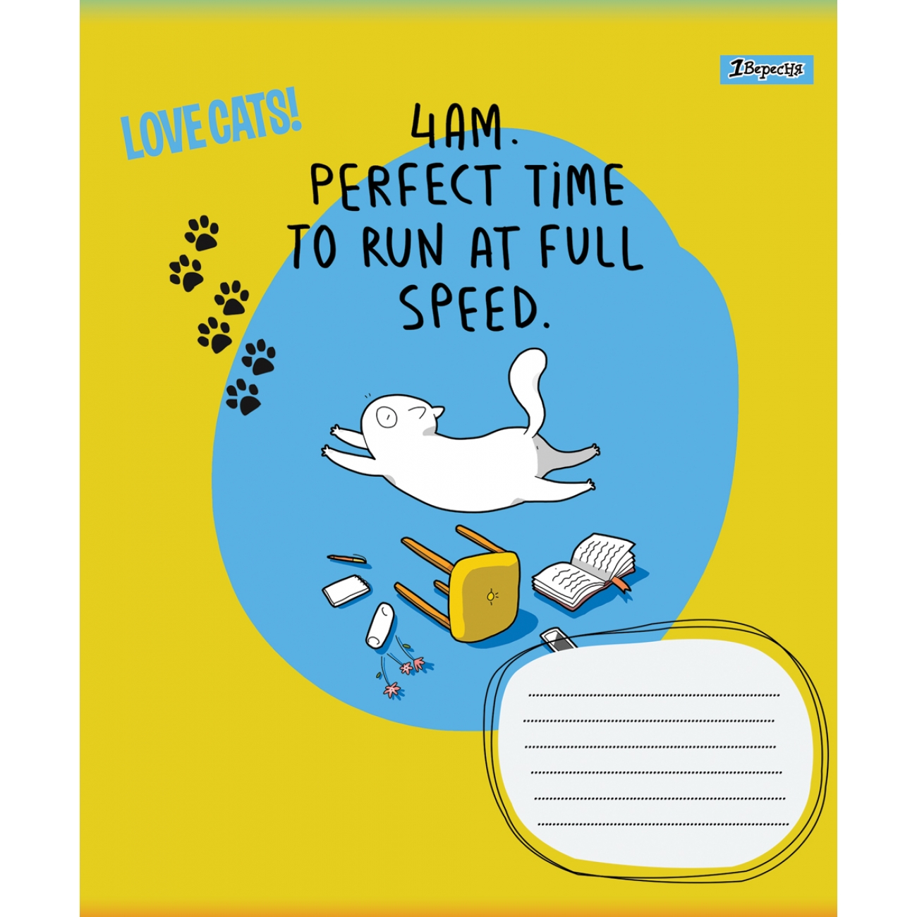 Тетрадь 36 кл. 1В Love cats, 765945 2