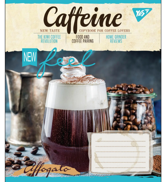 Тетрадь 36 лин. YES Caffeine, 764749 3