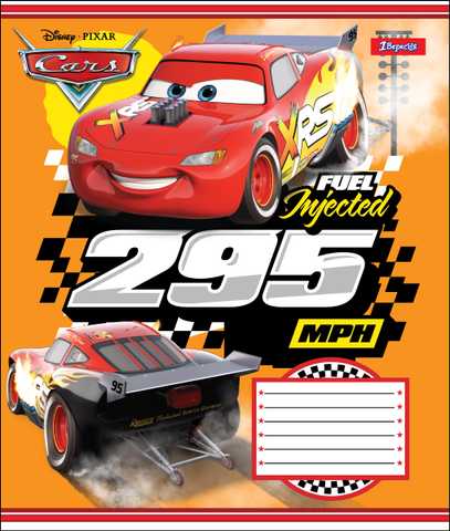 Зошит 12 лін. 1В Cars Race, 764469 1