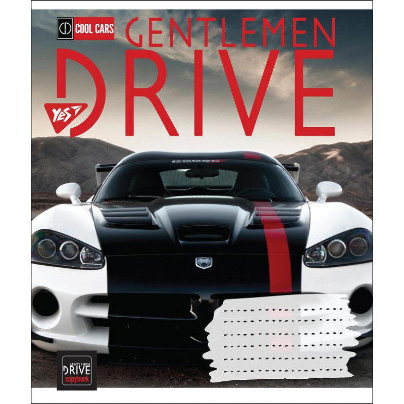 Тетрадь 36 лин. YES Gentlemen Drive, 764746 1