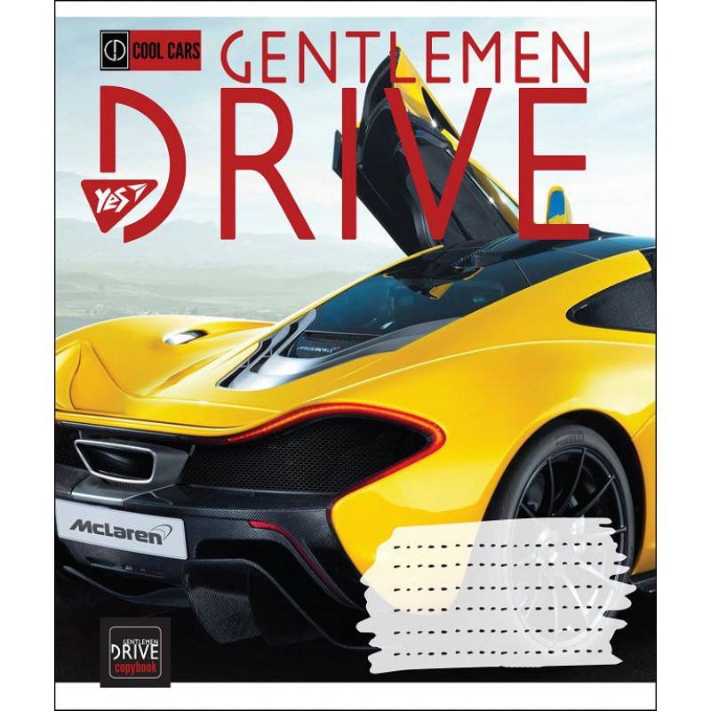 Тетрадь 36 лин. YES Gentlemen Drive, 764746 2