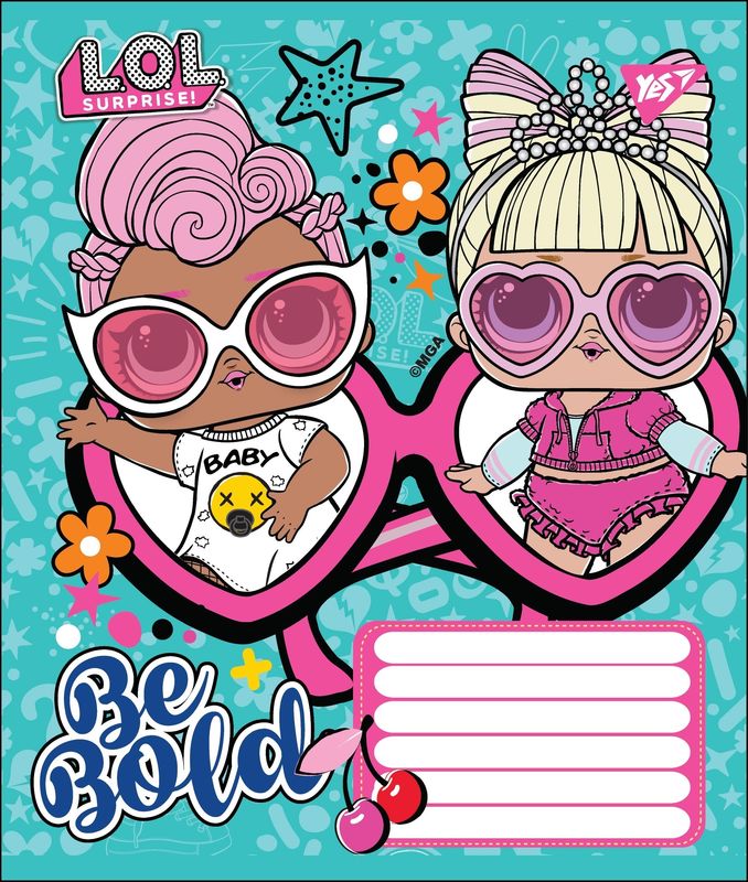 Тетрадь 12 лин. YES "LOL BFF", 764499 3