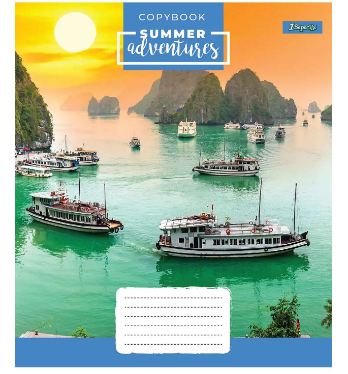 Тетрадь 24 лин. 1В  Summer adventures, 765451 4