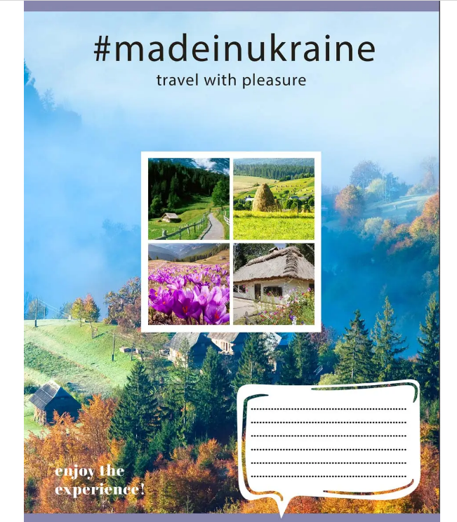 Зошит 48 лін. 1В Made in Ukraine, 765691 2
