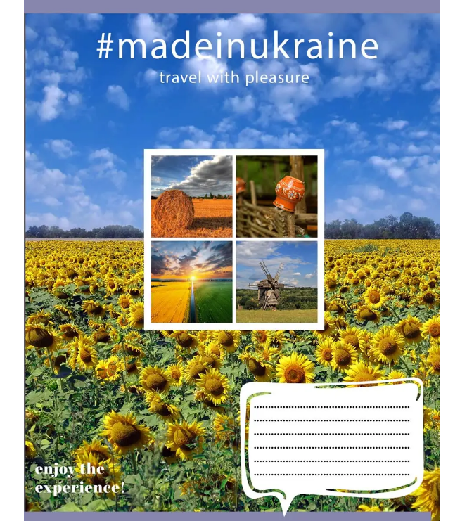 Зошит 48 лін. 1В Made in Ukraine, 765691 4