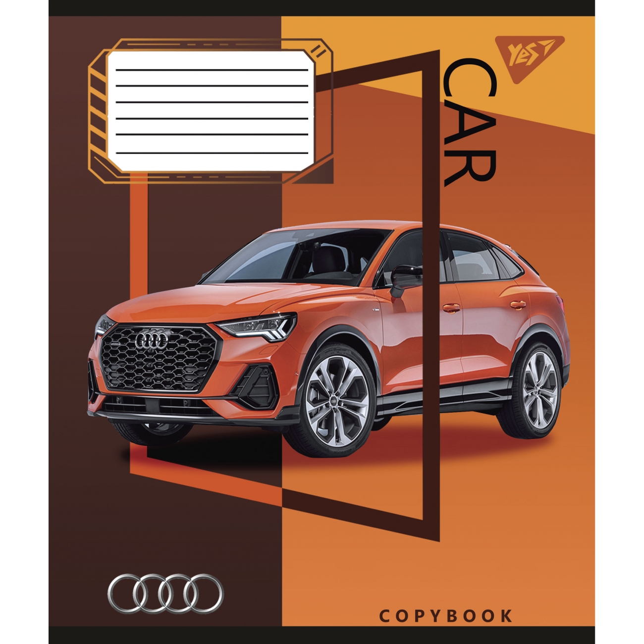 Зошит 18 лін. YES Colour car, 765851 1