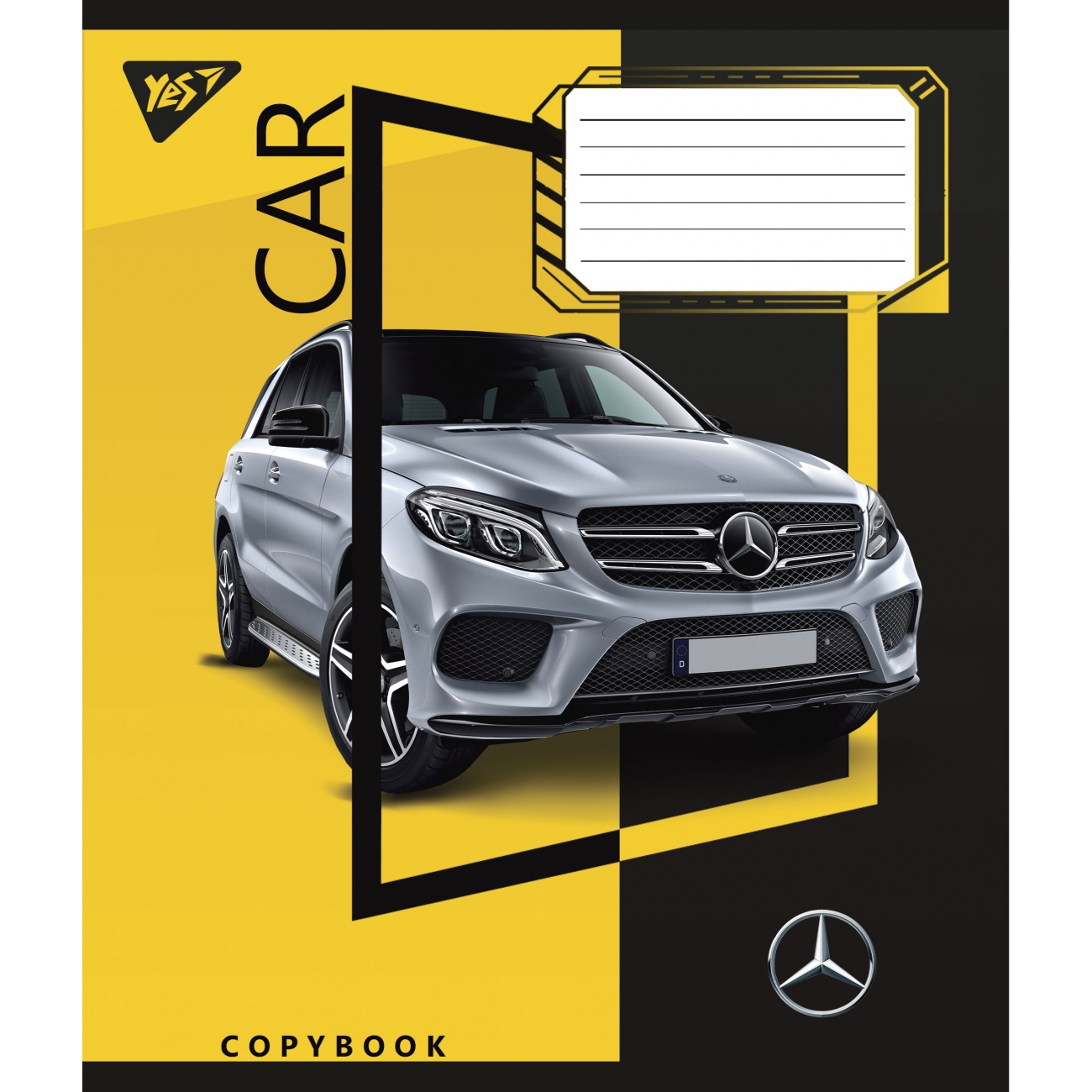 Зошит 18 лін. YES Colour car, 765851 4