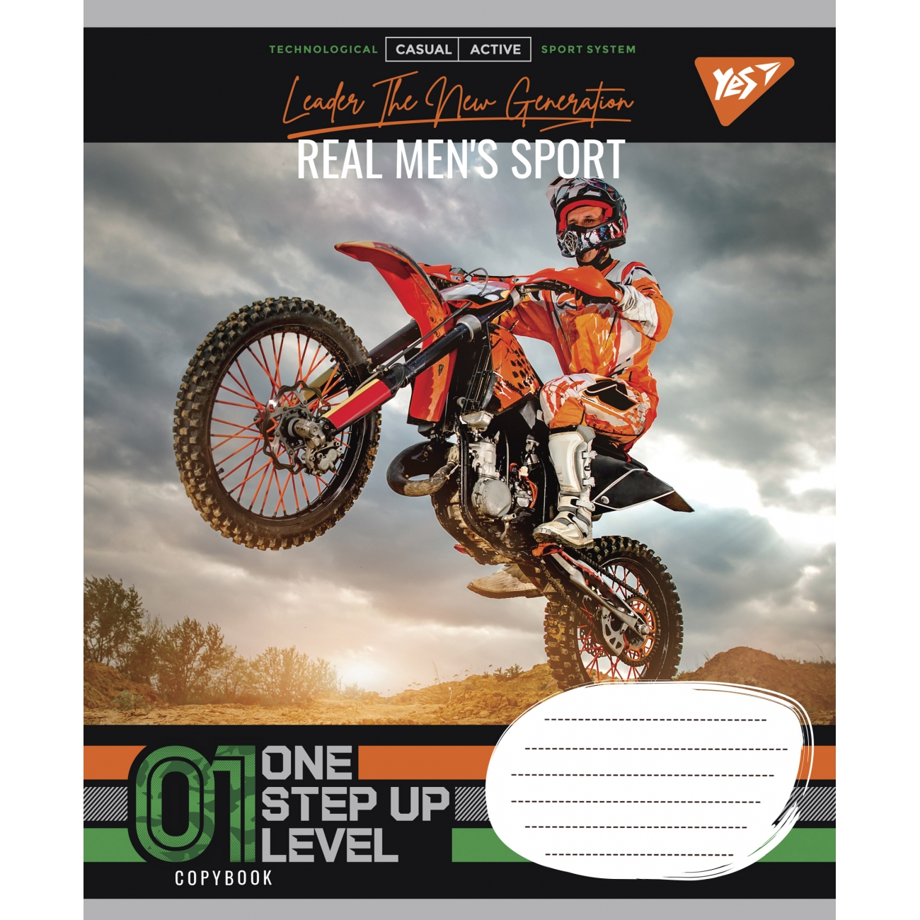 Зошит 24 лін. YES Real sport, 765922 2