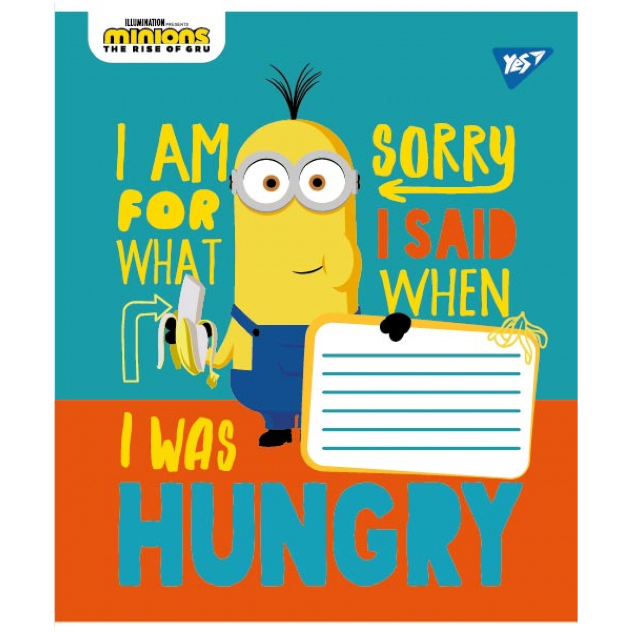 Зошит 12 лін. YES Minions2, 766204 3