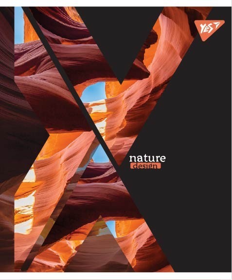 Тетрадь 96 кл. YES Nature design, 764401 1