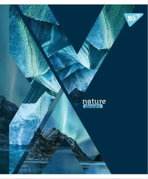 Тетрадь 96 кл. YES Nature design, 764401 2