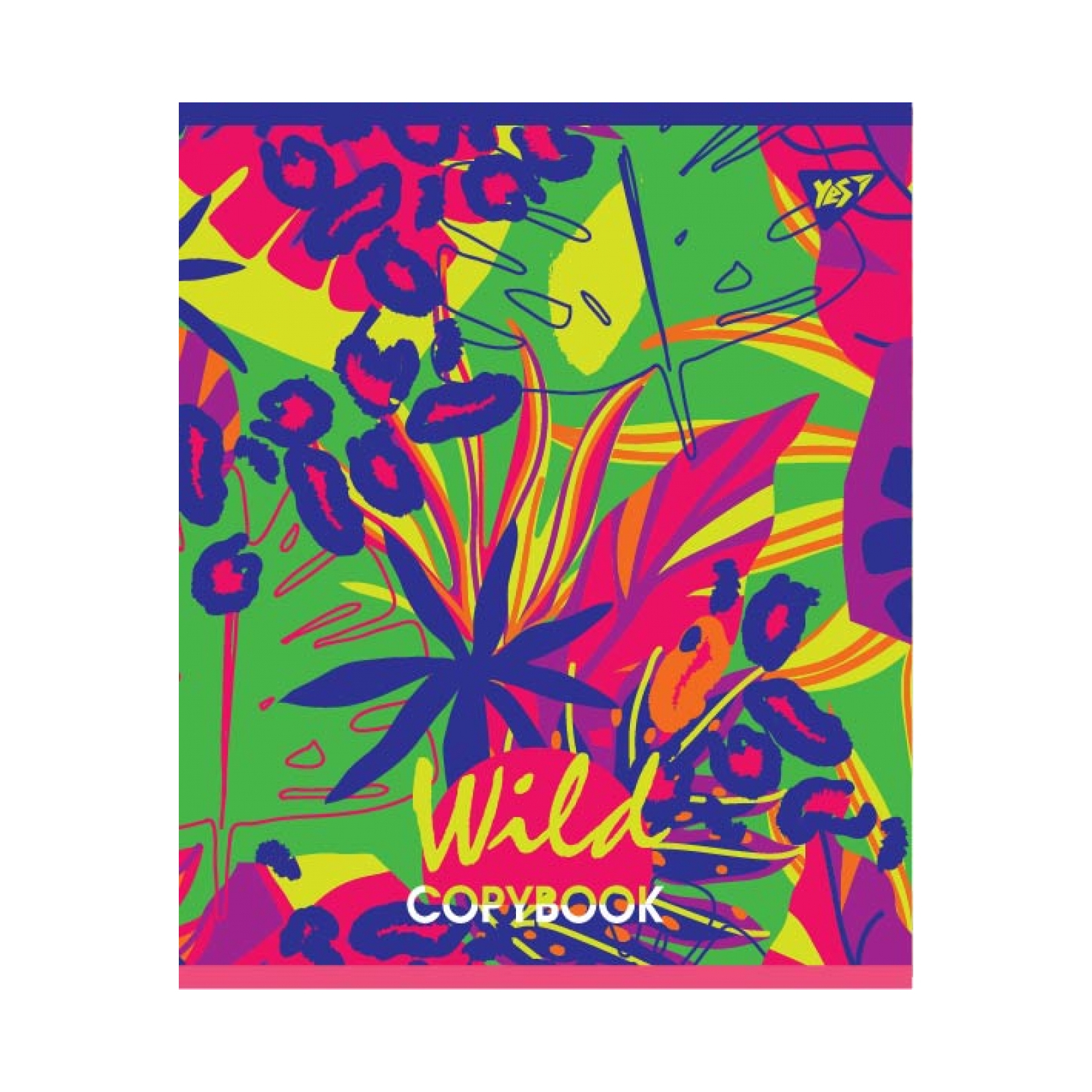 Тетрадь 96 кл. YES Wild animals neon, 764398 1