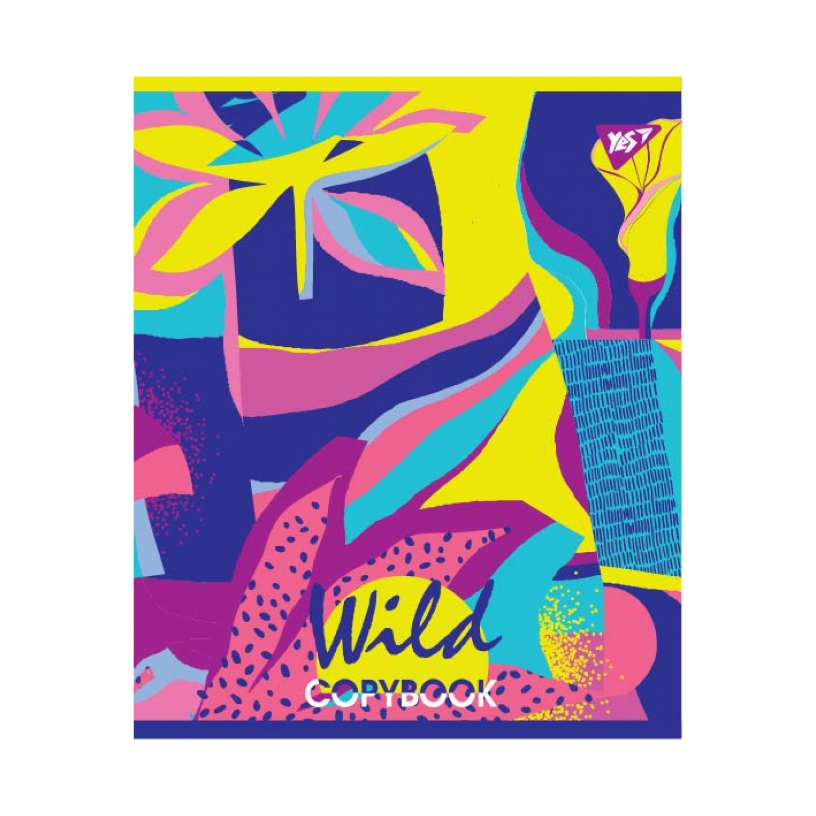 Тетрадь 96 кл. YES Wild animals neon, 764398 2