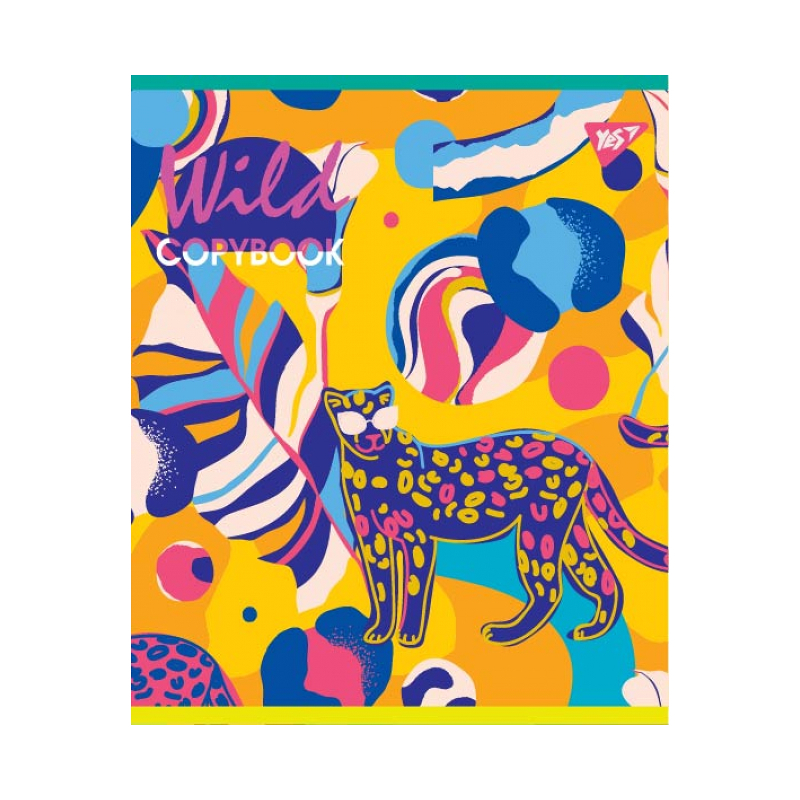 Тетрадь 96 кл. YES Wild animals neon, 764398 3