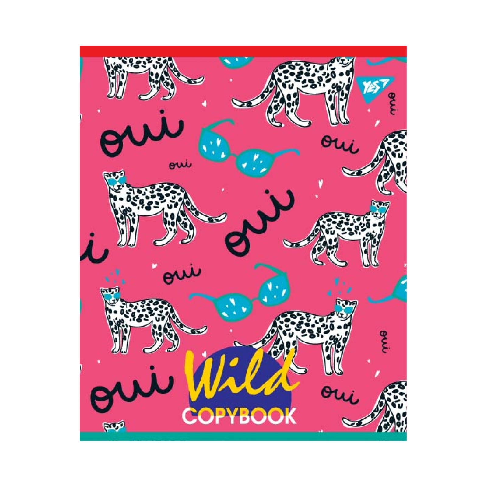 Тетрадь 96 кл. YES Wild animals neon, 764398 4