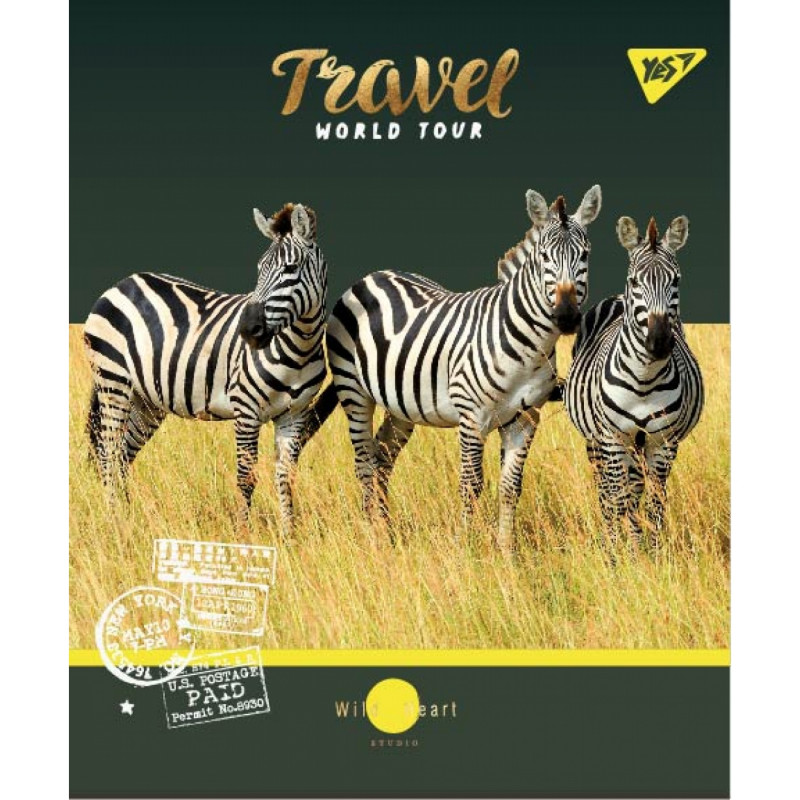 Зошит 96 кл. YES Wild animals, 764404 4