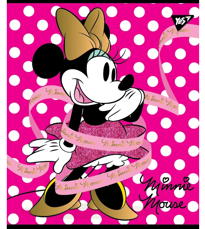 Зошит 12 кл. YES "Minnie Gold", 764211 1