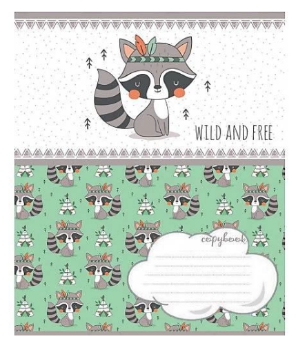 Зошит 12 кос. 1В Wild and free, 765652 1