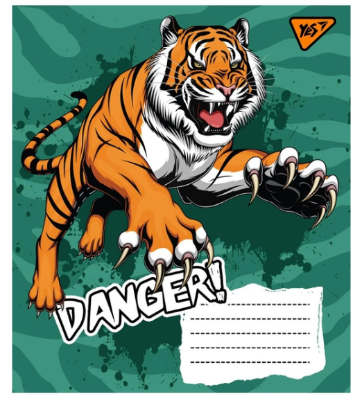 Зошит 12 кос. YES Danger!, 765593 2