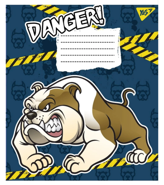 Зошит 12 кос. YES Danger!, 765593 4