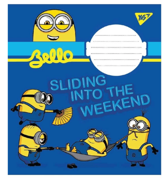 Зошит 12 кос. YES Miniontastic, 765594 2