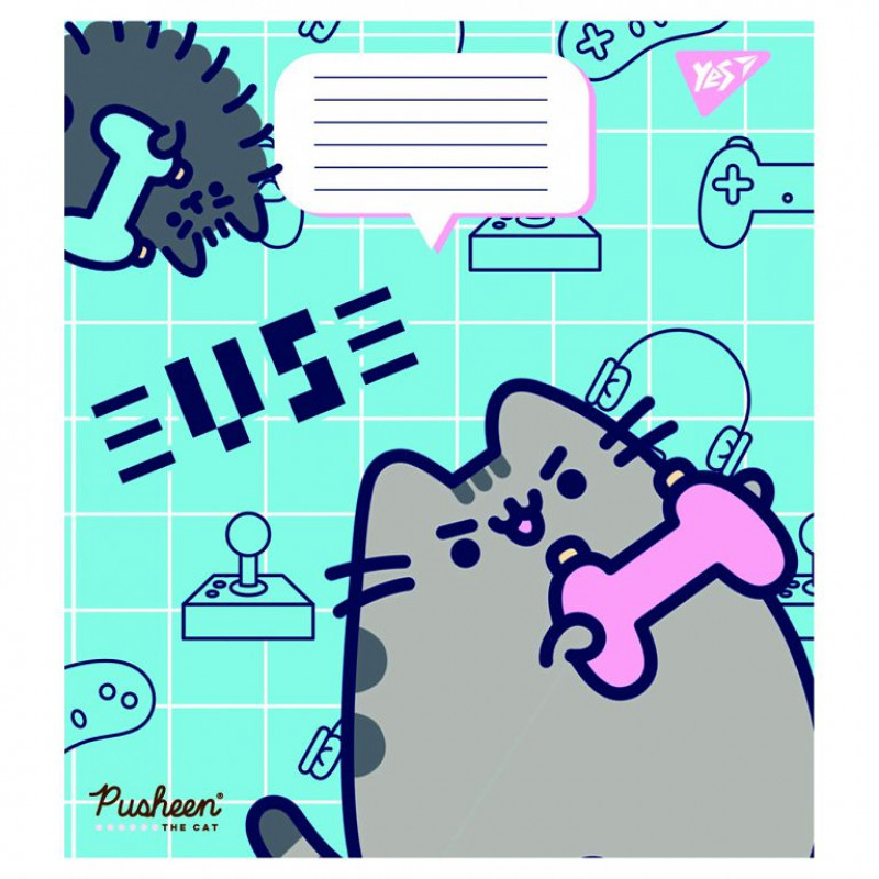 Зошит 12 кос. YES Pusheenicon, 765591 1