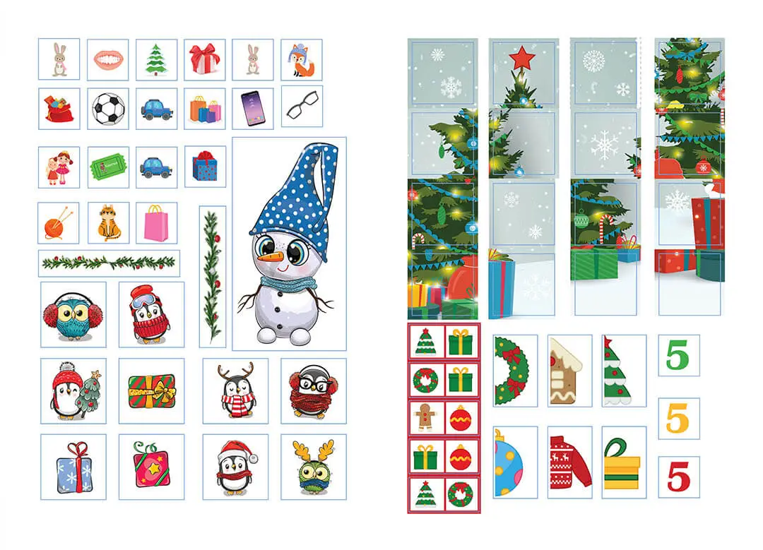 Книга Веселые игры для дошкольников: Christmas sticker book. Письмо Святому  Николаю (у) — отзывы и низкие цены 🛒 Akvarel.com