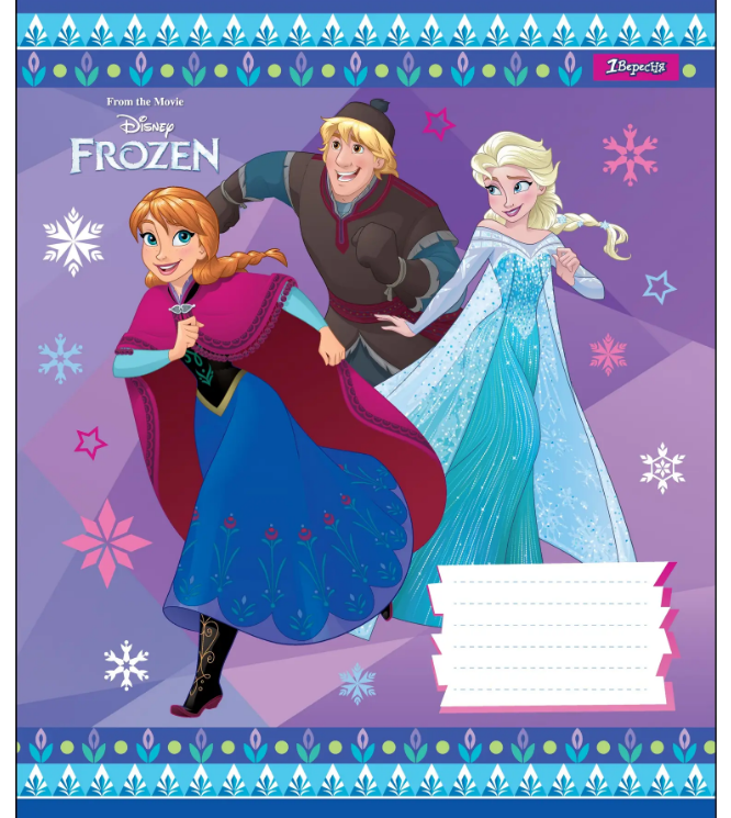 Тетрадь 12 кос. 1В Frozen, 764454 1