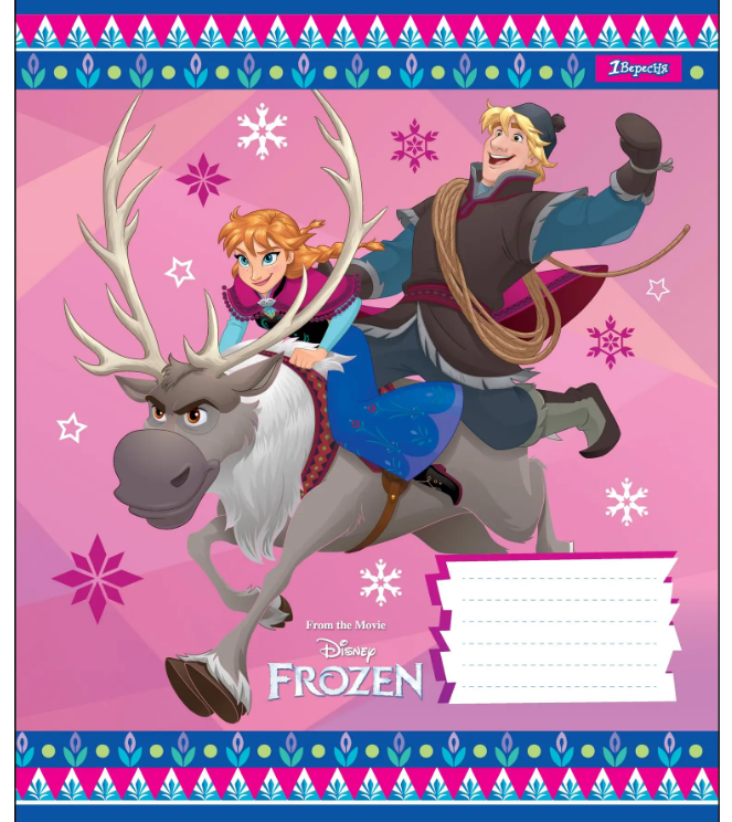 Тетрадь 12 кос. 1В Frozen, 764454 4