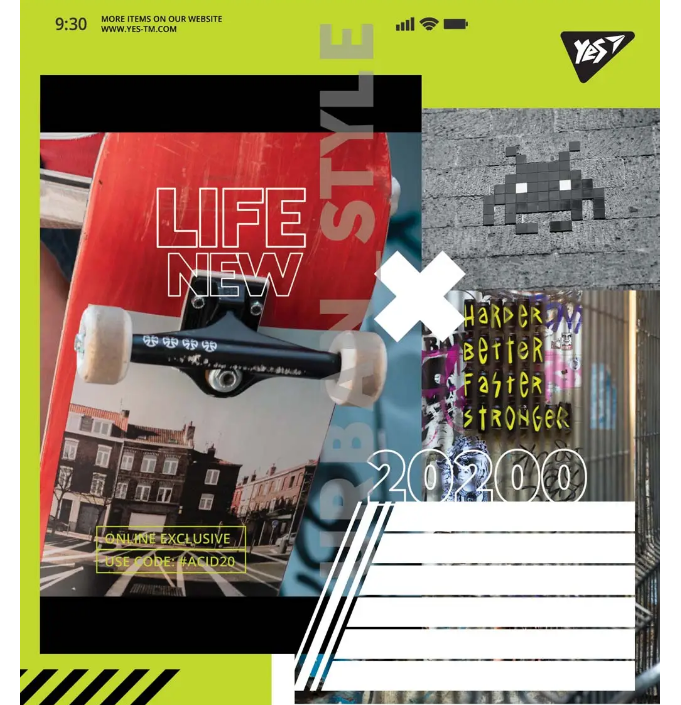 Зошит 24 лін. YES New life, 765002 3