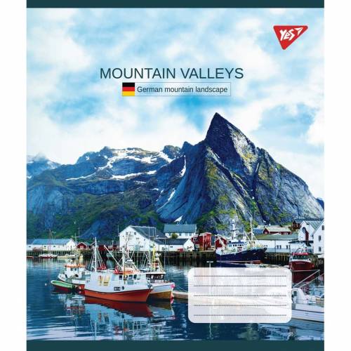 Тетрадь 48 лин. YES Mountain valleys, 765036 4