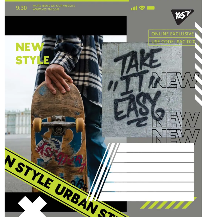 Зошит 48 лін. YES New life, 765037 2