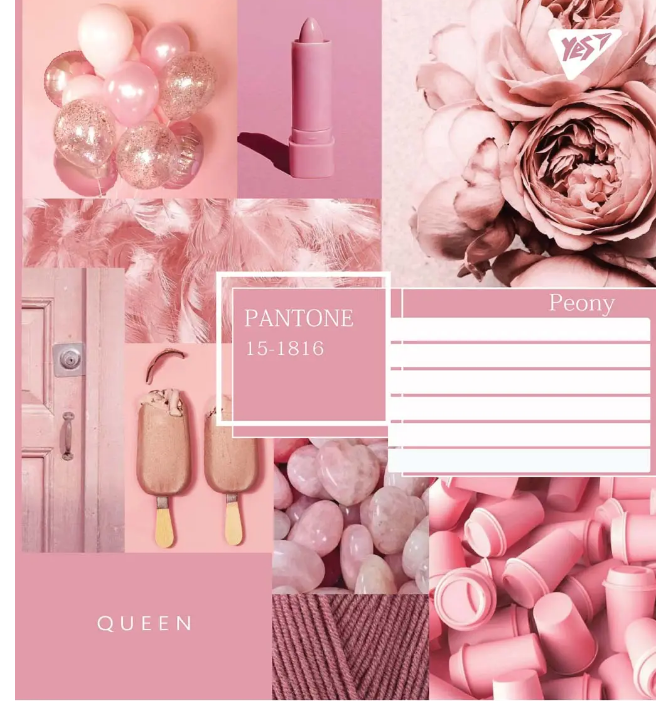 Тетрадь 60 лин. YES Collage pantone, 765047 4