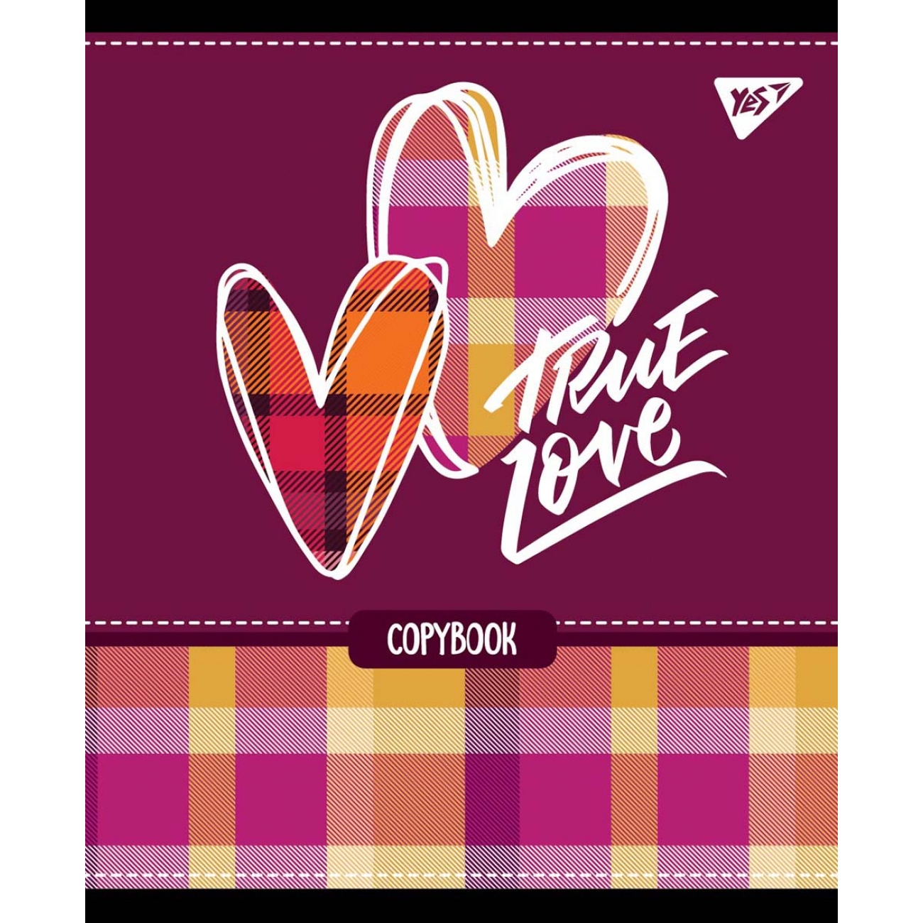 Зошит 24 лін. YES "Tartan fun", 765258 3