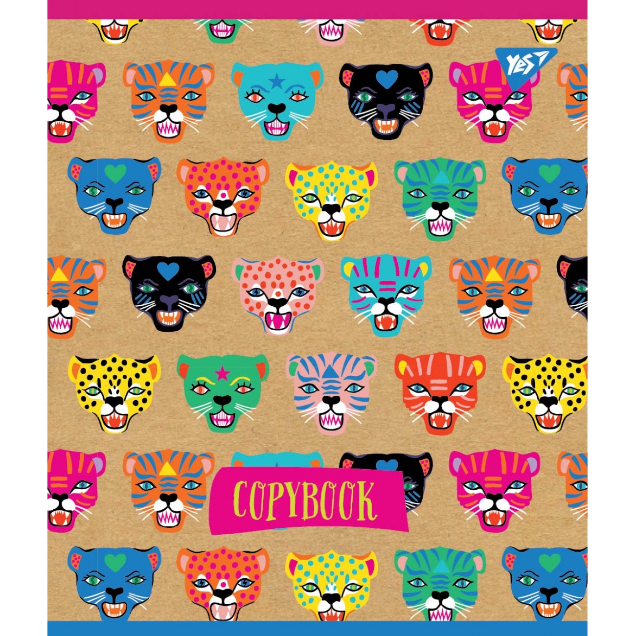 Тетрадь 48 лин. YES "Rainbow animal", 765130 4