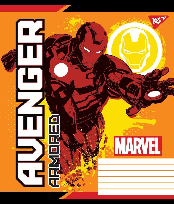 Тетрадь 24 лин. YES Avengers, 765392 2