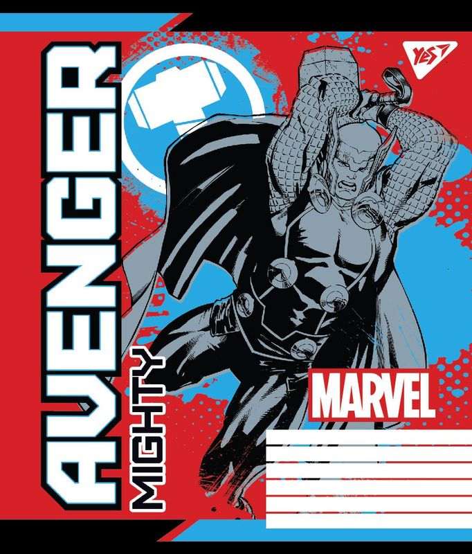 Тетрадь 24 лин. YES Avengers, 765392 3