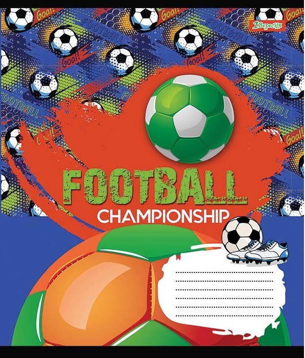 Тетрадь 24 лин. 1В Play the champs, 765348 3