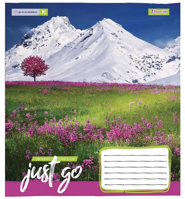 Тетрадь 24 лин. 1В Just go, 765449 4