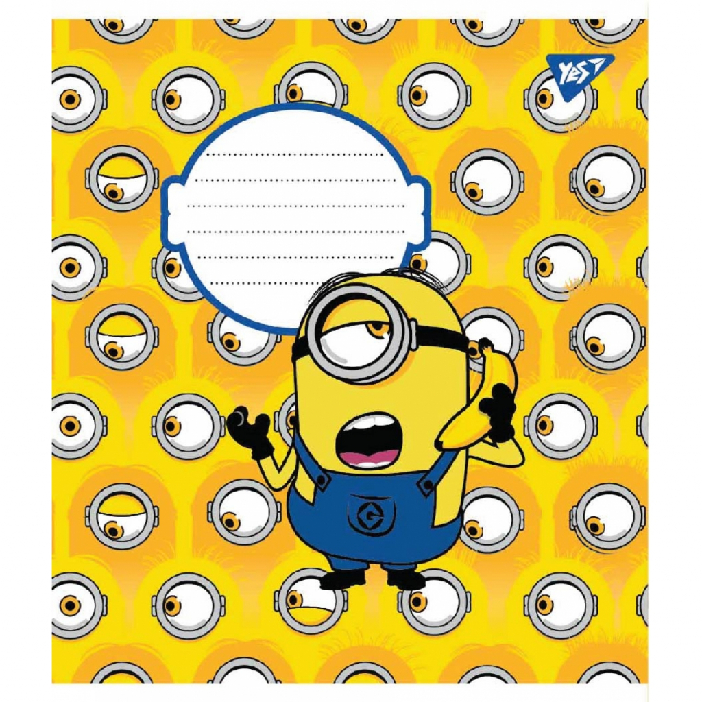 Зошит 12 лін. YES Miniontastic, 765584 3