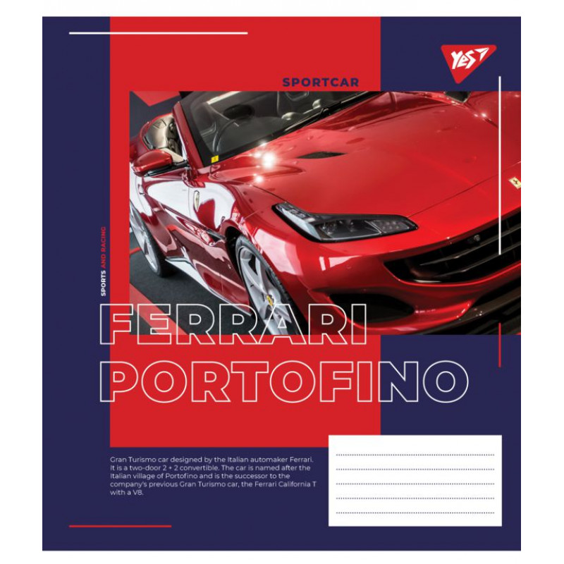 Тетрадь 60 лин. YES Limited cars, 765050 4