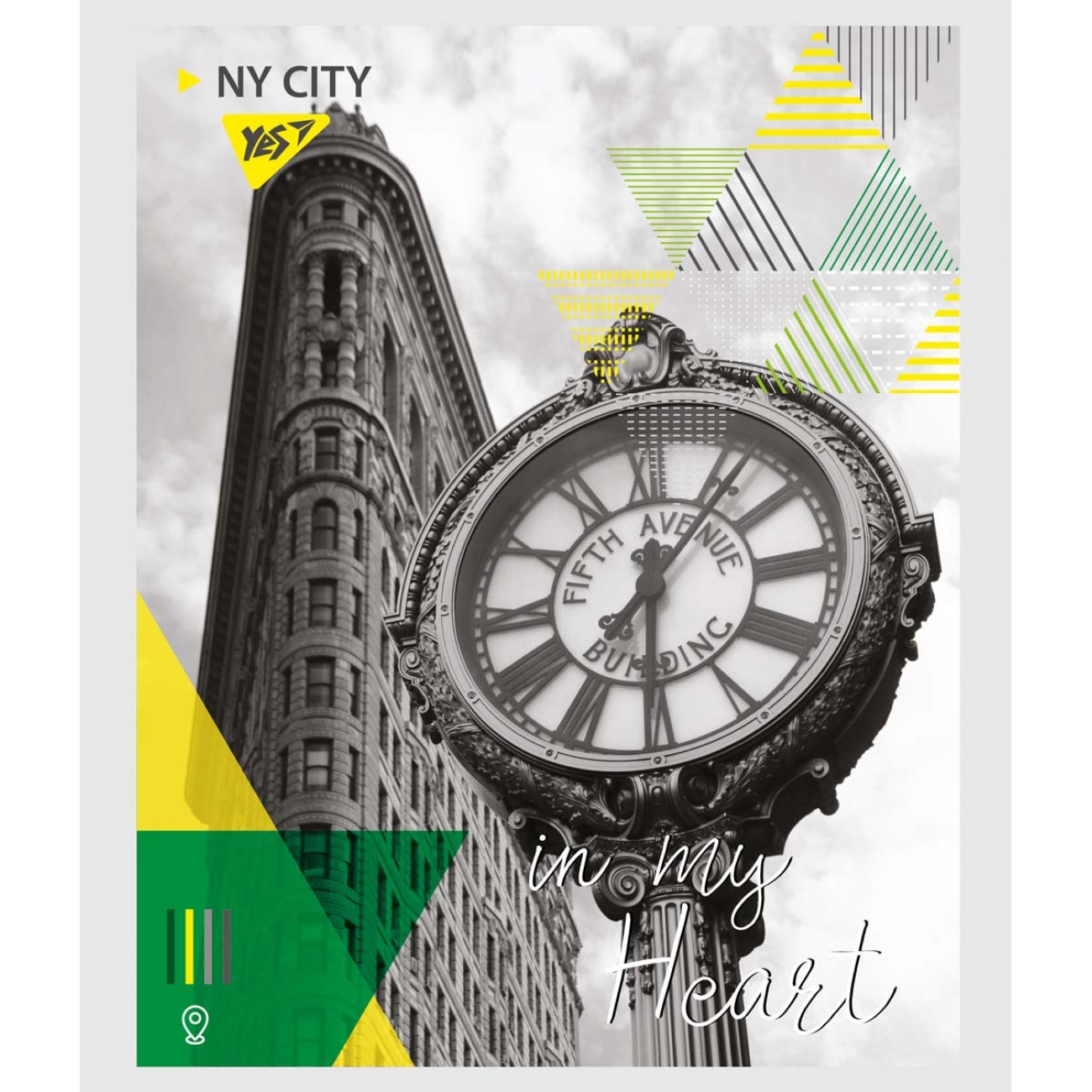 Зошит 48 кл. YES "City of your heart", 765267 1
