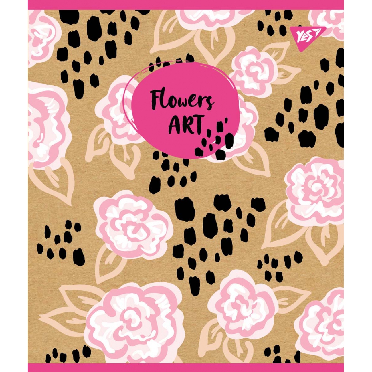 Зошит 48 кл. YES "Flowers art", 765119 1