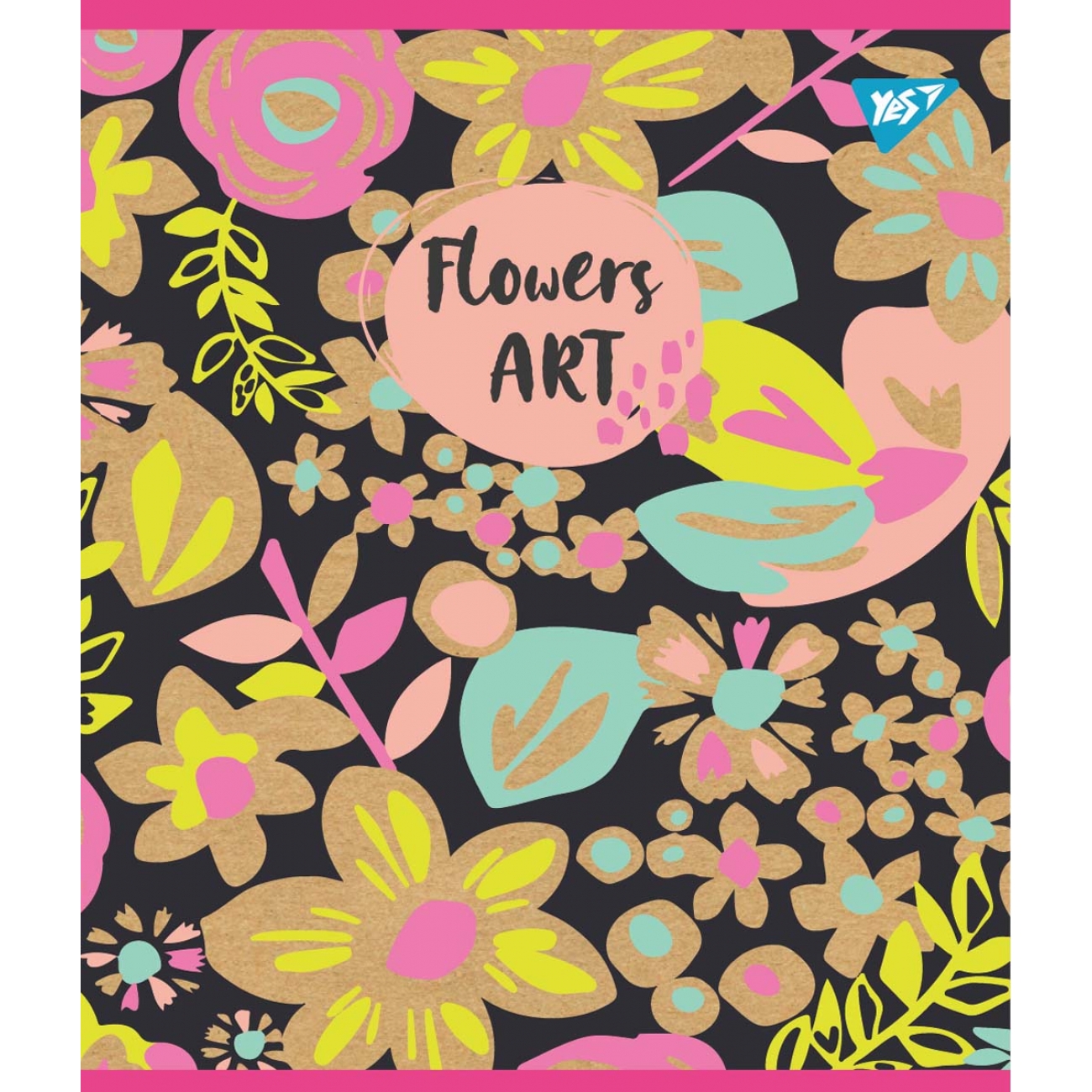 Зошит 48 кл. YES "Flowers art", 765119 3