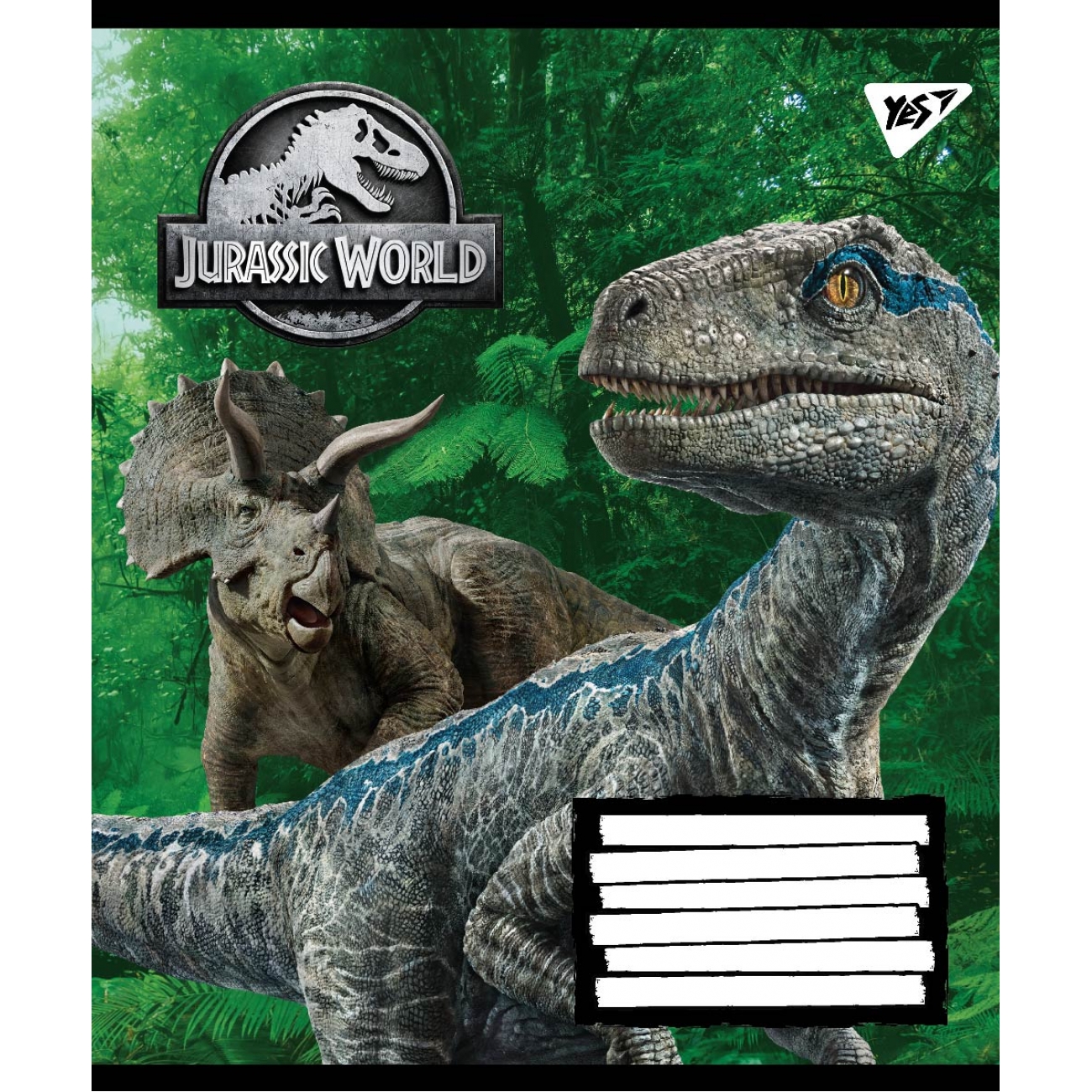 Тетрадь 60 лин. YES Jurassic World. Genetic failure, 765406 1