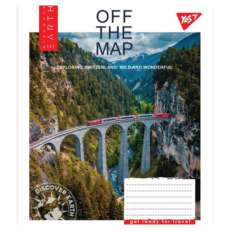 Зошит 48 кл YES Off the map, 765548 3