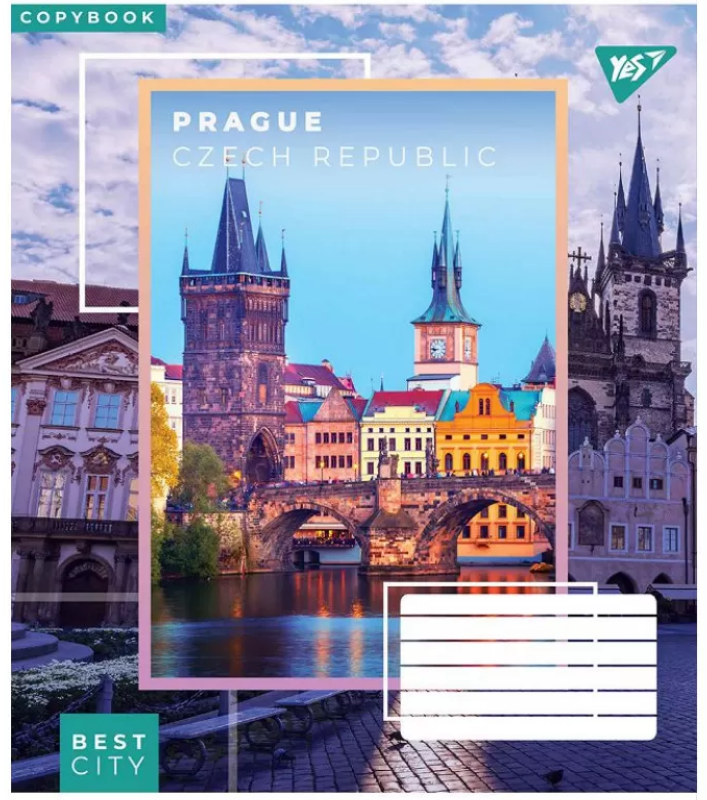 Тетрадь 48 кл YES Best city, 765542 2