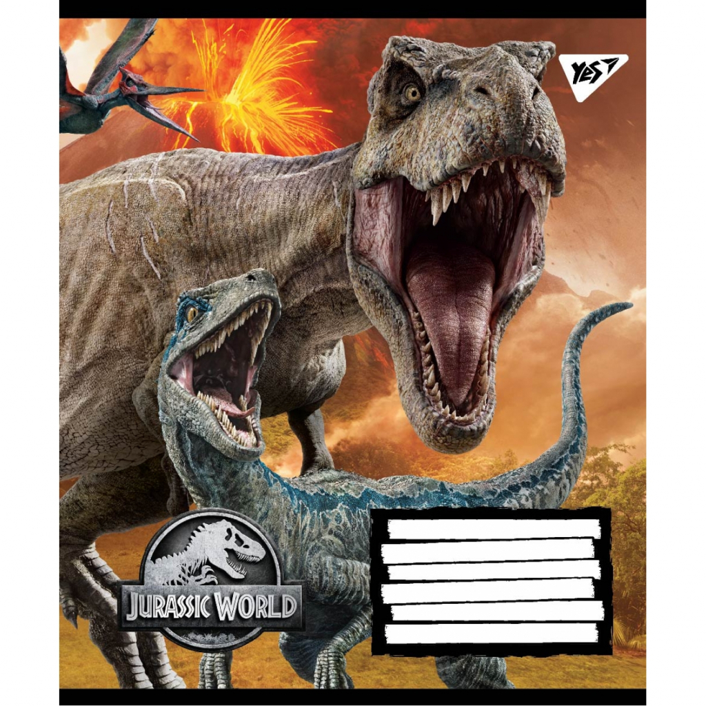 Тетрадь 96 лин. YES Jurassic World. Genetic failure, 765410 3