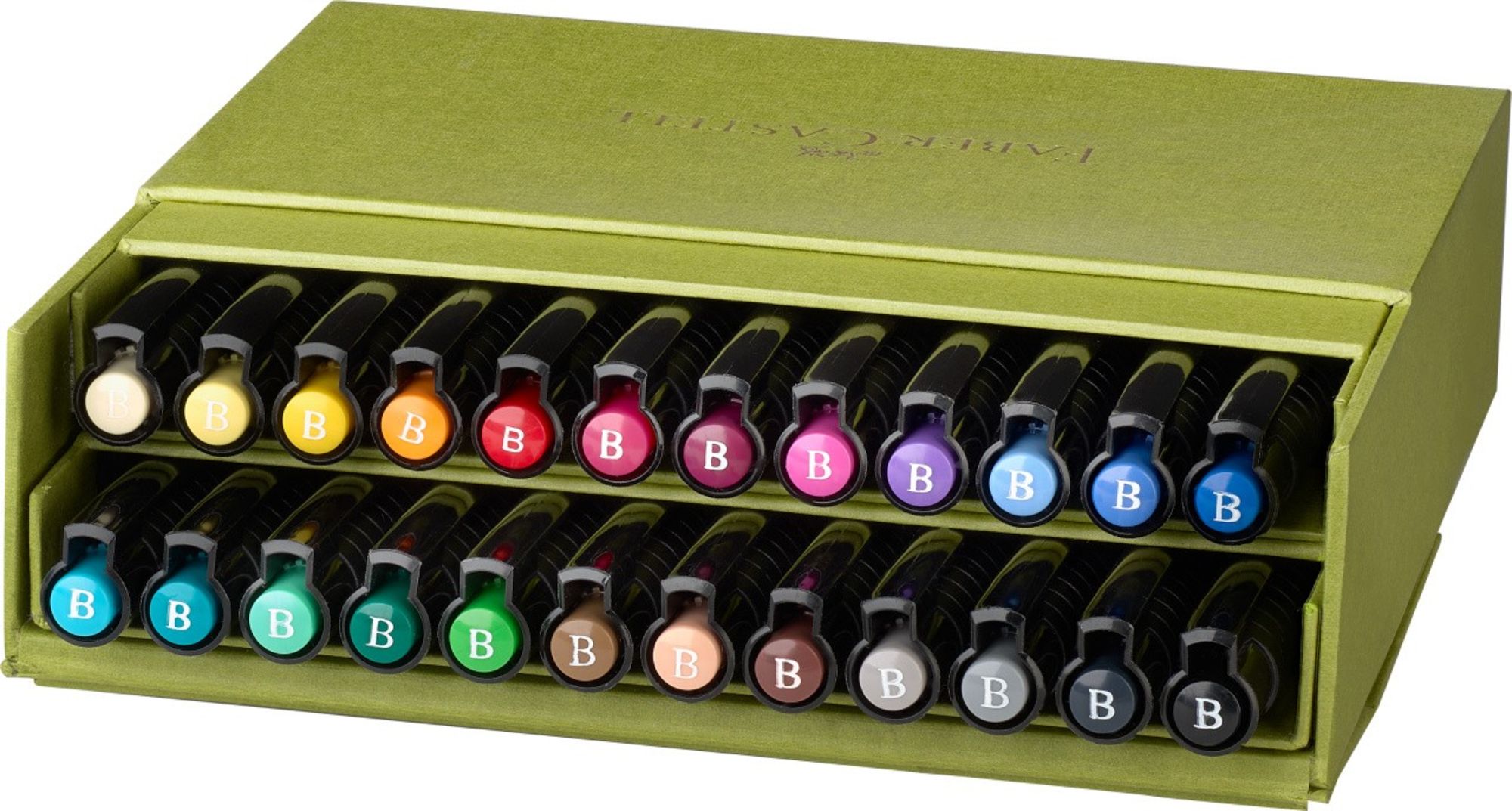 Набір ручок капілярних PITT, 24 шт., Brush Studio Box, 167191 Faber-Castell 1